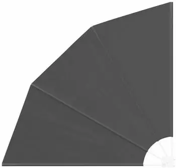 vidaXL Balkon Sichtschutz Schwarz 140 x 140 cm Stoff
