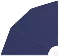 vidaXL Balkon Sichtschutz 140 x 140 cm Polyester Marineblau