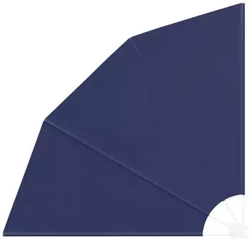 vidaXL Balkon Sichtschutz Marineblau 140 x 140 cm Stoff