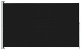 furnicato Seitenmarkise Ausziehbar 180x300 cm Schwarz