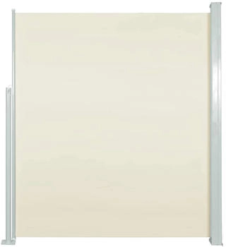 furnicato Ausziehbare Seitenmarkise 100×500 cm Creme