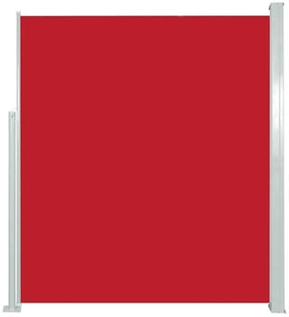 furnicato Ausziehbare Seitenmarkise 140x300 cm Rot