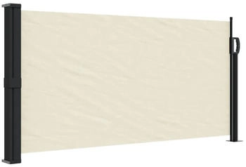 furnicato Seitenmarkise Ausziehbar Creme 100x500 cm