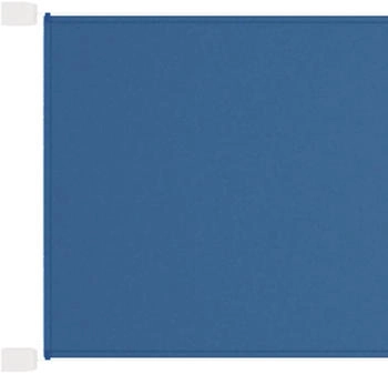 furnicato Senkrechtmarkise Blau 100x1200 cm Oxford-Gewebe