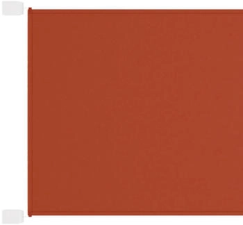 furnicato Senkrechtmarkise Terrakotta 140x420 cm Oxford-Gewebe
