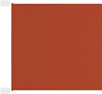 furnicato Senkrechtmarkise Terrakotta 100x800 cm Oxford-Gewebe