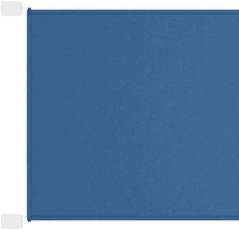 furnicato Senkrechtmarkise Blau 140x1200 cm Oxford-Gewebe
