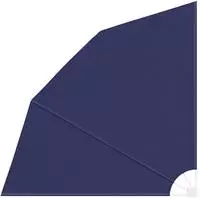 vidaXL Balkon Sichtschutz 210 x 210 cm Polyester Marineblau
