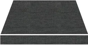 Spettmann Seitenzugmarkise Visor 180 x 150 cm Grau Meliert Gestell Weiß