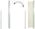 furnicato Ausziehbare Seitenmarkise 120×500 cm Creme