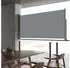 furnicato Ausziehbare Seitenmarkise 80×300 cm Grau