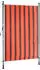 Konifera Senkrechtmarkise Costa Azul mit Teleskop-Funktion 150 x 225 cm orange-braun