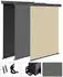 Mucola Senkrechtmarkise für Balkon 140 x 140 cm beige
