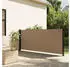 vidaXL Seitenmarkise ausziehbar 100 x 300 cm taupe