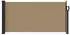 vidaXL Seitenmarkise ausziehbar 100 x 300 cm taupe