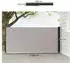Outsunny Gartensichtschutz Polyesterstoff Aluminium Metall Hellgrau 300L x 3,5B x 140H cm