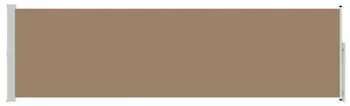 vidaXL Ausziehbares Seitenmarkise Taupe 300 x 170 cm Polyester