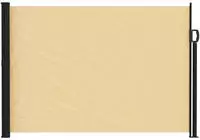 vidaXL Ausziehbares Seitenmarkise Sand 300 x 140 cm Polyester