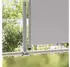 furnicato Ausziehbare Seitenmarkise 120x300 Cm Grau Mit Uv-beständigem Polyester Sichtschutz