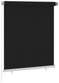 vidaXL Au&szlig;enrollo 120x140cm Schwarz (312942)