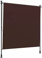 vidaXL Outdoor Rollo Braun 120 x 270 cm