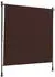 vidaXL Outdoor Rollo Braun 120 x 270 cm