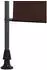 vidaXL Outdoor Rollo Braun 120 x 270 cm
