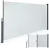 TecTake Seitenmarkise 180 x 300 cm Wetterfest Blickdicht 300 x 180 cm 300 x 9 x 180 cm Grau