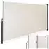 TecTake Seitenmarkise 160 x 300 cm Wetterfest Blickdicht 300 x 160 cm 300 x 9 x 160 cm Beige