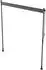 Juskys Senkrechtmarkise Barbados 200 x 310 cm Grau