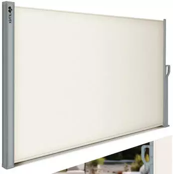 tillvex Seitenmarkise 160 x 350 cm beige