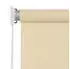 vidaXL Außenrollo 140 x 140 cm cremeweiß