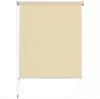 vidaXL Au&szlig;enrollo 160 x 140 cm Cremewei&szlig;