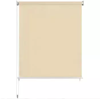 vidaXL Au&szlig;enrollo 160 x 140 cm Cremewei&szlig;