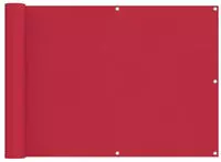 vidaXL Balkonsichtschutz Bordeauxrot 75 x 200 cm