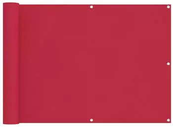vidaXL Balkonsichtschutz Bordeauxrot 75 x 200 cm 42030884
