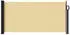 vidaXL Ausziehbares Seitenmarkise Sand 300 x 100 cm Polyester