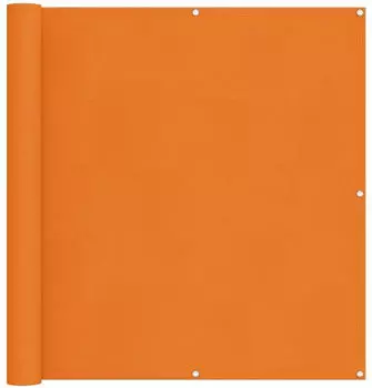 vidaXL Balkonsichtschutz Orange 120 x 200 cm 42030845