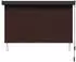 vidaXL Rollo Braun 120 x 250 cm Stoff und Aluminium