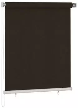 vidaXL Au&szlig;enrollo 120x140 cm Braun