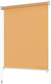 vidaXL Au&szlig;enrollo 180 x 140 cm Beige