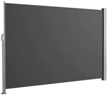 Floordirekt Alu-Seitenmarkise UV-best&auml;ndig 200 x 350 cm anthrazit