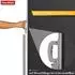 Floordirekt Alu-Seitenmarkise UV-beständig 200 x 350 cm anthrazit