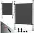 Strattore Klemmmarkise/Senkrechtmarkise höhenverstellbar 150 x 310 cm anthrazit