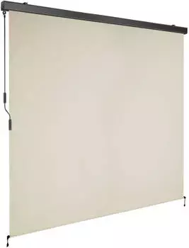 TecTake Senkrechtmarkise Eloise Verschiedene Gr&ouml;&szlig;en Uv Best&auml;ndig und Wasserabweisend 200 x 250 cm 10 x 200 x 250 cm Beige