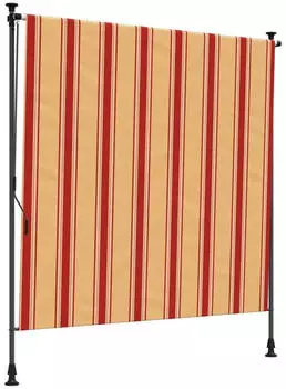 vidaXL Outdoor Rollo Mehrfarbig 120 x 270 cm