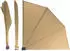 QUICK STAR Balkonfächer Easy Mount 115 x 115 cm beige 2 Stk.
