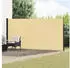 vidaXL Ausziehbares Seitenmarkise Sand 600 x 180 cm Polyester