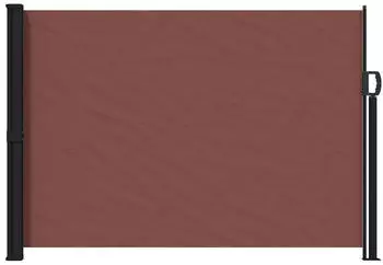 vidaXL Ausziehbares Seitenmarkise Braun 300 x 170 cm Polyester