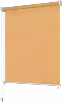 vidaXL Au&szlig;enrollo 140 x 140 cm Beige